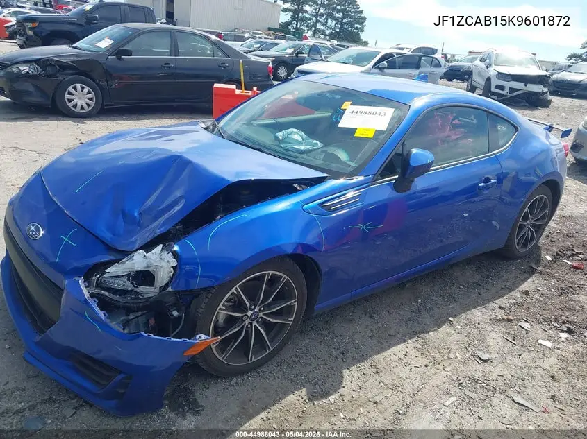 2019 Subaru Brz Premium VIN: JF1ZCAB15K9601872 Lot: 44988043