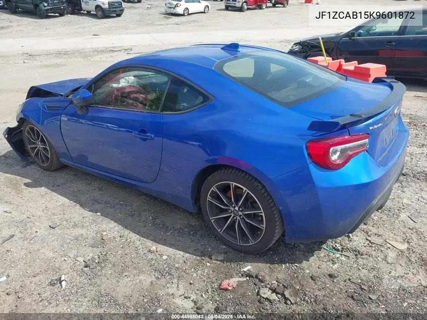 2019 Subaru Brz Premium VIN: JF1ZCAB15K9601872 Lot: 44988043