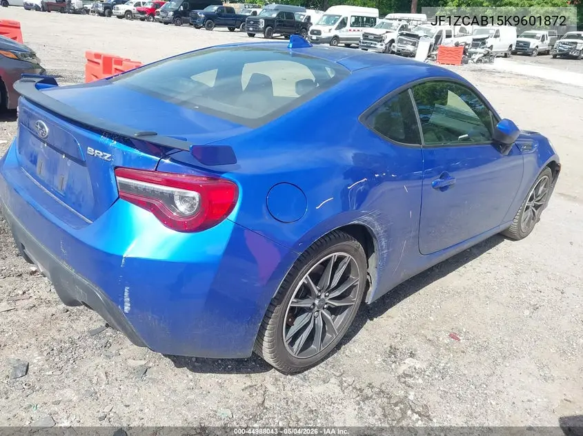 2019 Subaru Brz Premium VIN: JF1ZCAB15K9601872 Lot: 44988043