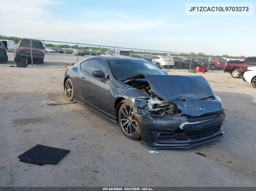 2020 Subaru Brz Limited VIN: JF1ZCAC10L9703273 Lot: 44748549