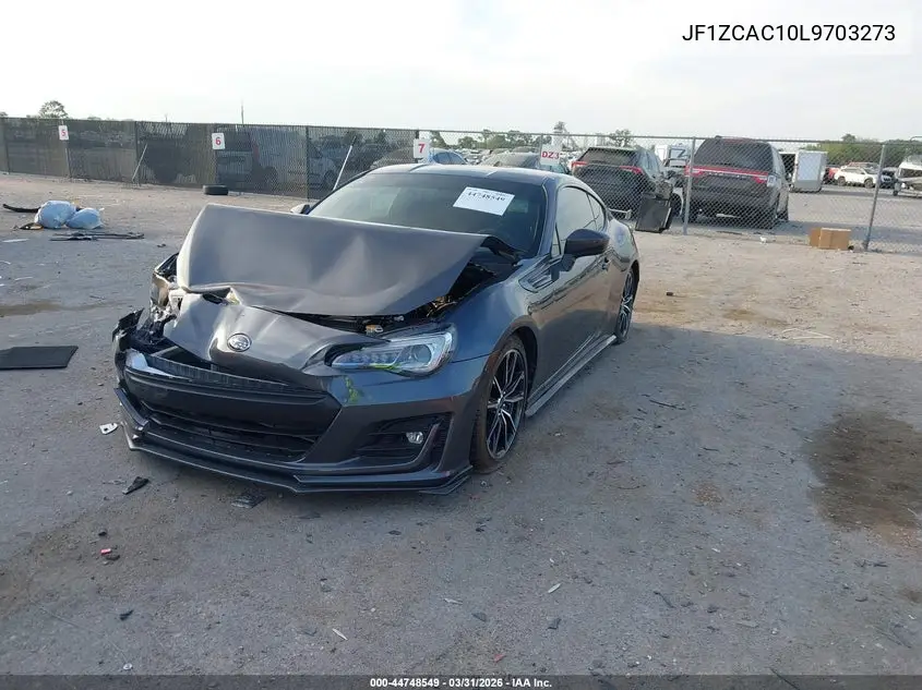 2020 Subaru Brz Limited VIN: JF1ZCAC10L9703273 Lot: 44748549