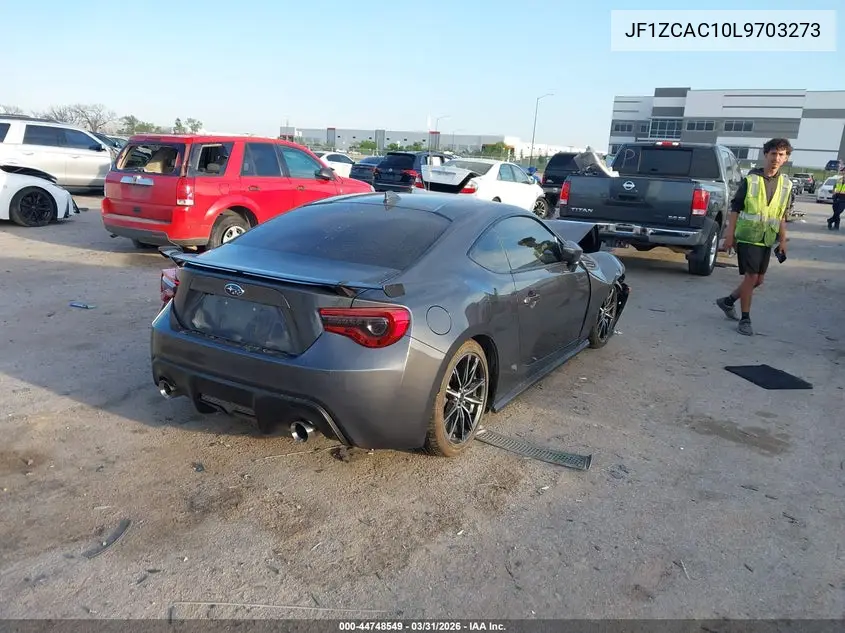 2020 Subaru Brz Limited VIN: JF1ZCAC10L9703273 Lot: 44748549