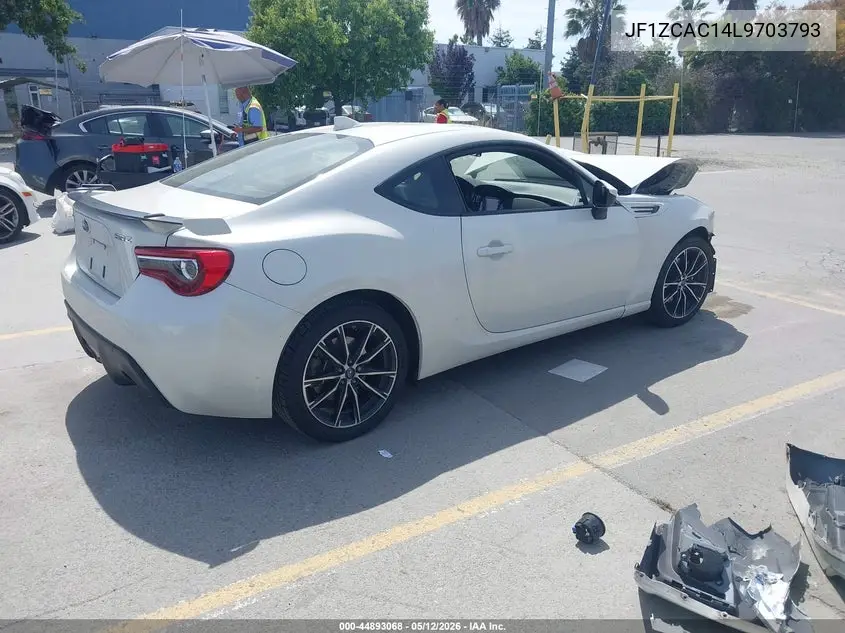 2020 Subaru Brz Limited VIN: JF1ZCAC14L9703793 Lot: 44893068