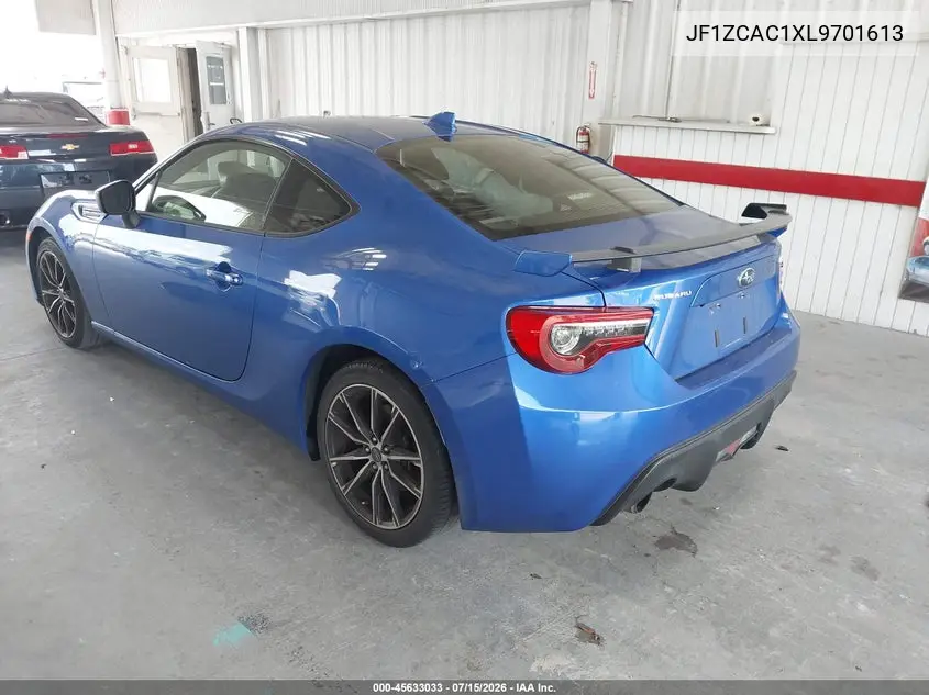 2020 Subaru Brz Limited VIN: JF1ZCAC1XL9701613 Lot: 45633033