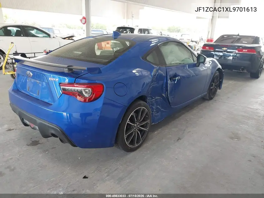2020 Subaru Brz Limited VIN: JF1ZCAC1XL9701613 Lot: 45633033