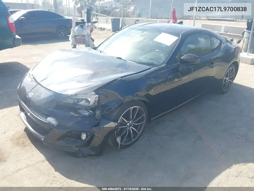 2020 Subaru Brz Limited VIN: JF1ZCAC17L9700838 Lot: 45642975