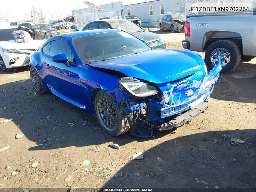 2022 Subaru Brz Limited VIN: JF1ZDBE1XN9702764 Lot: 44552913