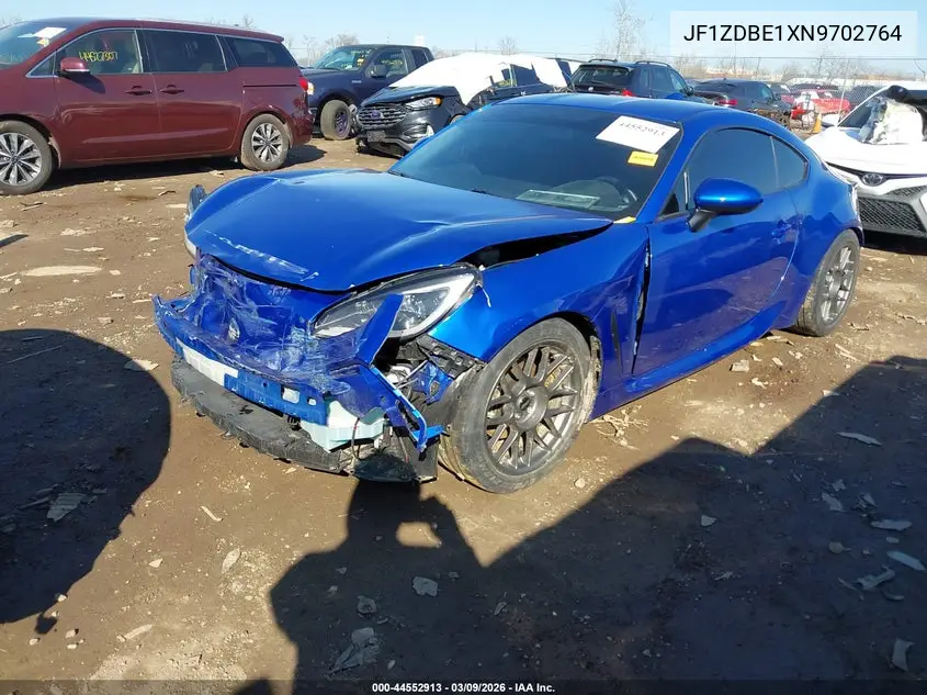 2022 Subaru Brz Limited VIN: JF1ZDBE1XN9702764 Lot: 44552913