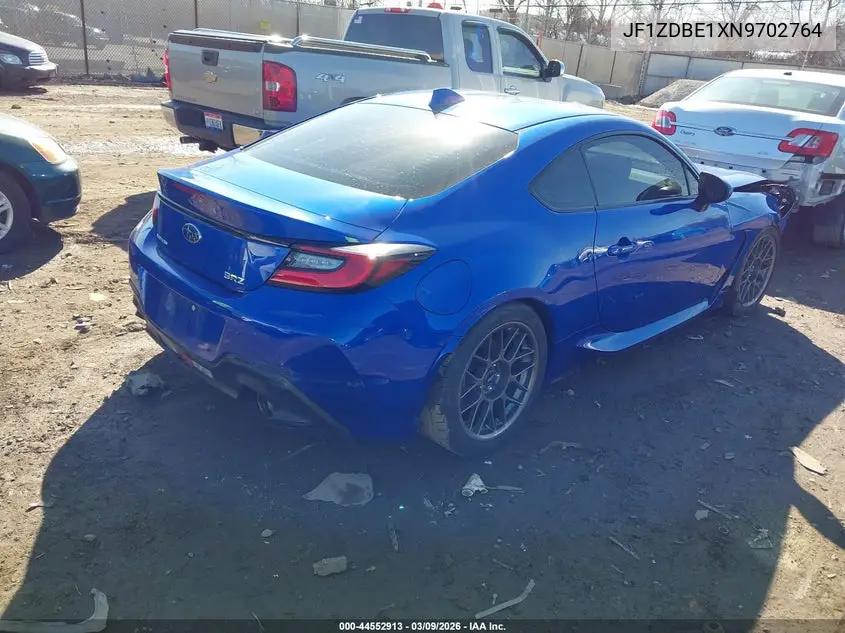 2022 Subaru Brz Limited VIN: JF1ZDBE1XN9702764 Lot: 44552913