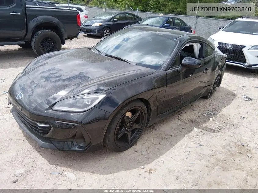 2022 Subaru Brz Premium VIN: JF1ZDBB1XN9703840 Lot: 45100426