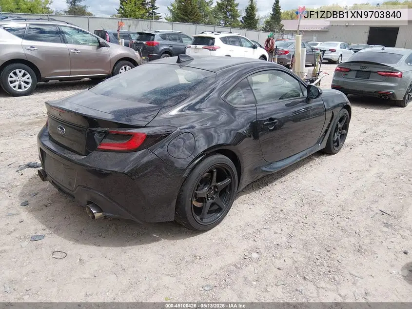 2022 Subaru Brz Premium VIN: JF1ZDBB1XN9703840 Lot: 45100426