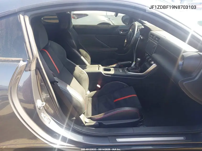 2022 Subaru Brz Limited VIN: JF1ZDBF19N8703103 Lot: 45123533