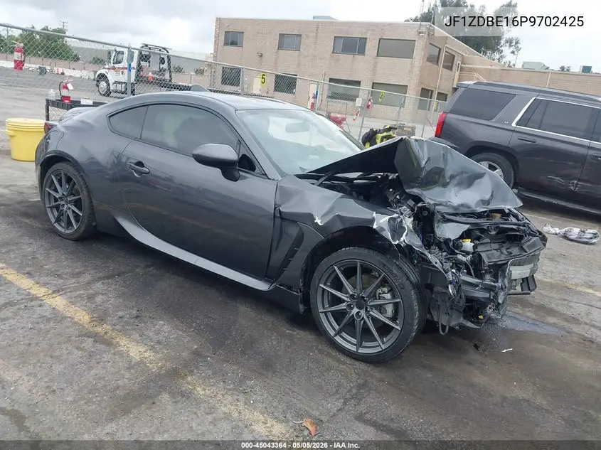 2023 Subaru Brz Limited VIN: JF1ZDBE16P9702425 Lot: 45043364