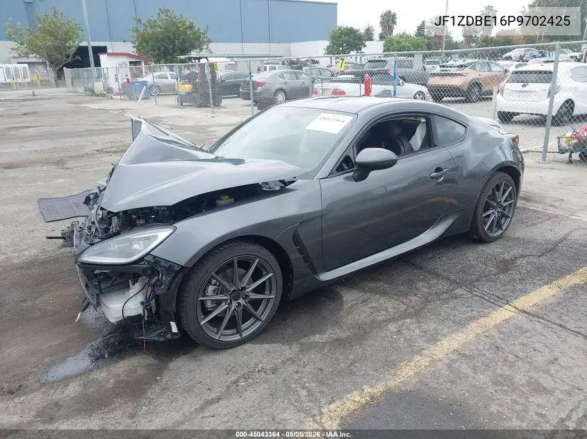 2023 Subaru Brz Limited VIN: JF1ZDBE16P9702425 Lot: 45043364