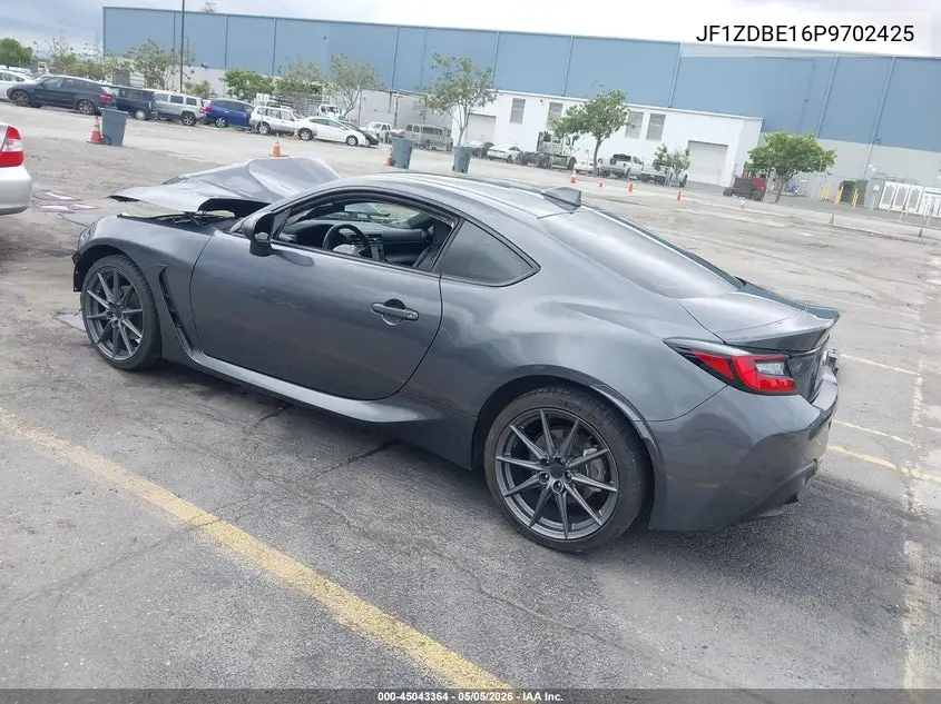 2023 Subaru Brz Limited VIN: JF1ZDBE16P9702425 Lot: 45043364