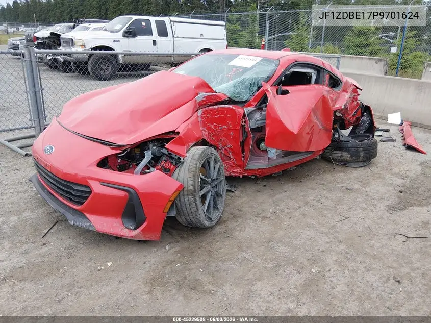 2023 Subaru Brz Limited VIN: JF1ZDBE17P9701624 Lot: 45229508