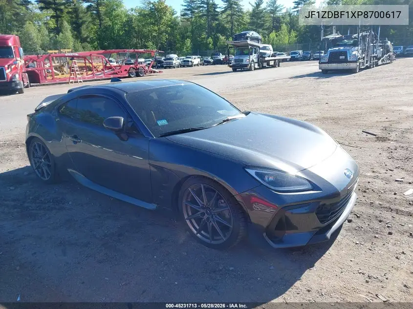 2023 Subaru Brz Limited VIN: JF1ZDBF1XP8700617 Lot: 45231713