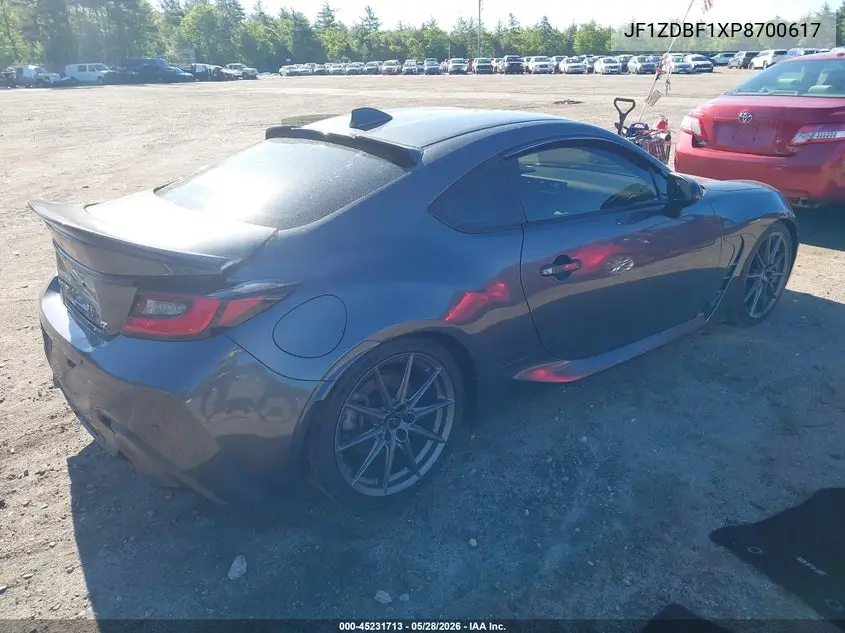 2023 Subaru Brz Limited VIN: JF1ZDBF1XP8700617 Lot: 45231713