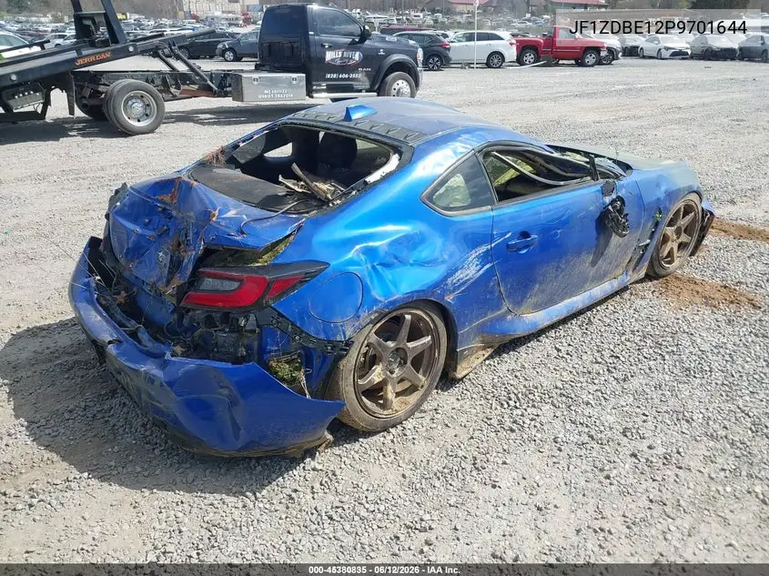 2023 Subaru Brz Limited VIN: JF1ZDBE12P9701644 Lot: 45380835