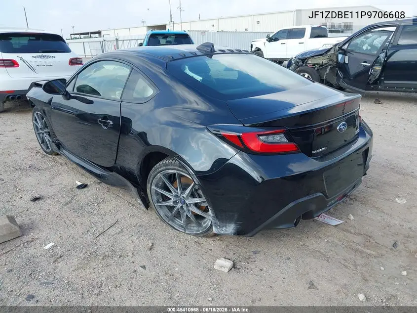 2023 Subaru Brz Limited VIN: JF1ZDBE11P9706608 Lot: 45410568