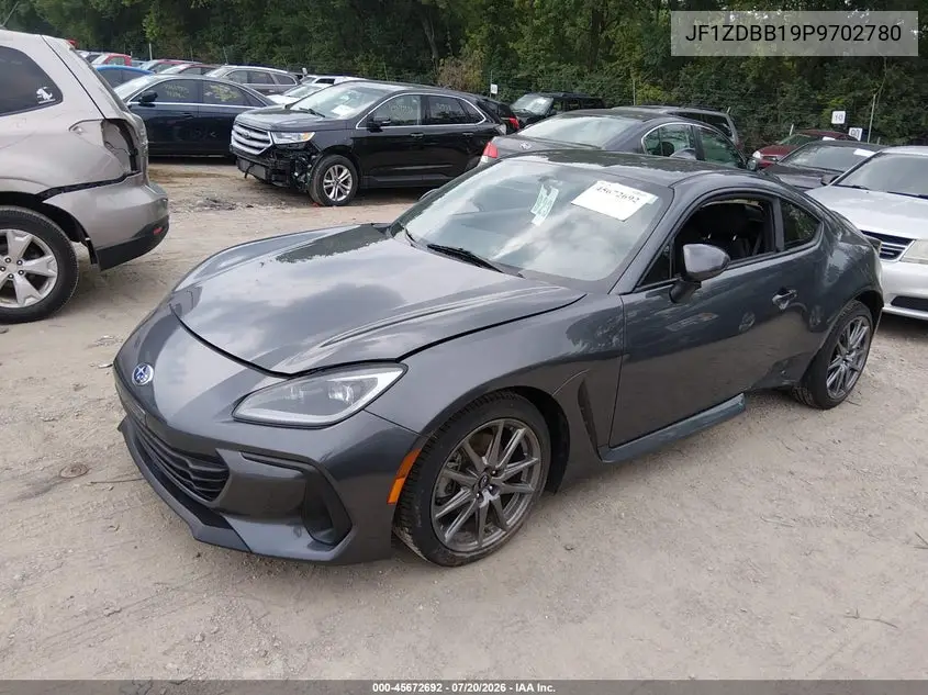 2023 Subaru Brz Premium VIN: JF1ZDBB19P9702780 Lot: 45672692