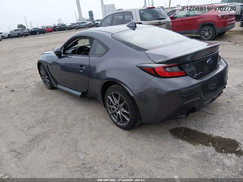 2023 Subaru Brz Premium VIN: JF1ZDBB19P9702780 Lot: 45672692