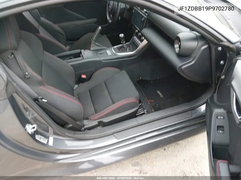 2023 Subaru Brz Premium VIN: JF1ZDBB19P9702780 Lot: 45672692