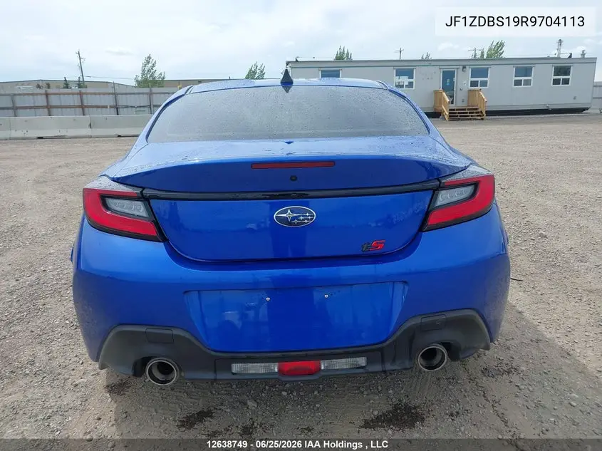2024 Subaru Brz Ts VIN: JF1ZDBS19R9704113 Lot: 12638749