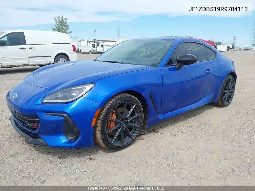 2024 Subaru Brz Ts VIN: JF1ZDBS19R9704113 Lot: 12638749