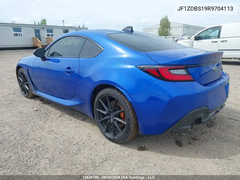 2024 Subaru Brz Ts VIN: JF1ZDBS19R9704113 Lot: 12638749