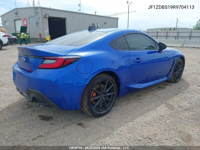 2024 Subaru Brz Ts VIN: JF1ZDBS19R9704113 Lot: 12638749