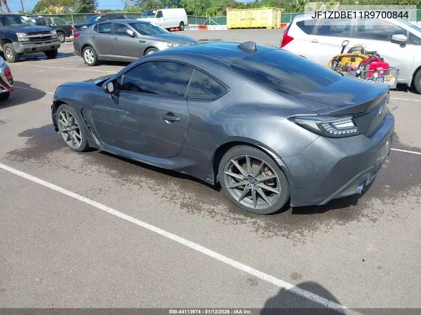 2024 Subaru Brz Limited VIN: JF1ZDBE11R9700844 Lot: 44113974