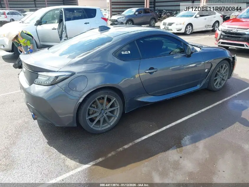 2024 Subaru Brz Limited VIN: JF1ZDBE11R9700844 Lot: 44113974