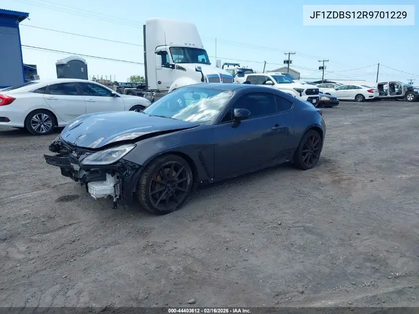 2024 Subaru Brz Ts VIN: JF1ZDBS12R9701229 Lot: 44403612