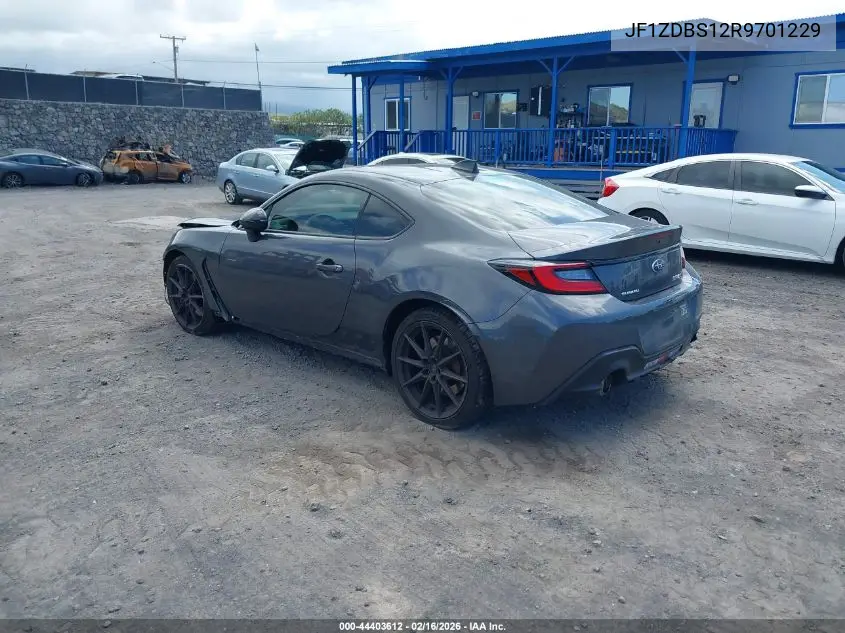 2024 Subaru Brz Ts VIN: JF1ZDBS12R9701229 Lot: 44403612
