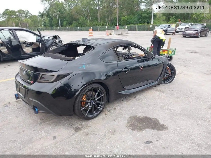 2025 Subaru Brz Ts VIN: JF1ZDBS17S9703211 Lot: 45116523