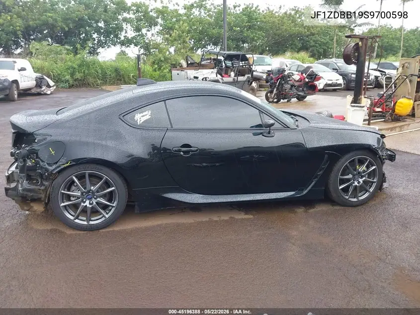 2025 Subaru Brz Premium VIN: JF1ZDBB19S9700598 Lot: 45196388