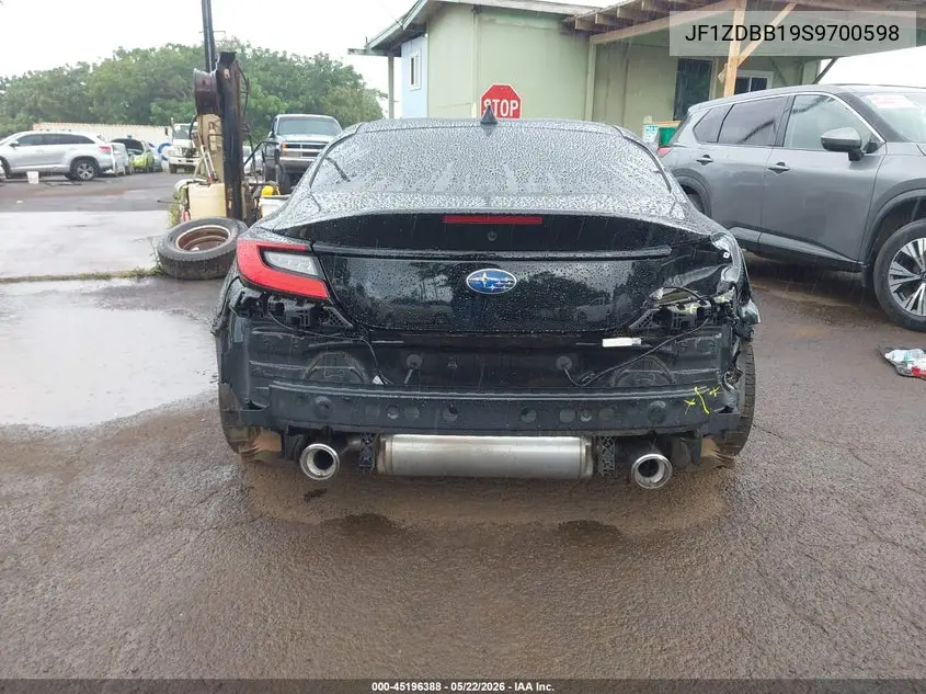 2025 Subaru Brz Premium VIN: JF1ZDBB19S9700598 Lot: 45196388