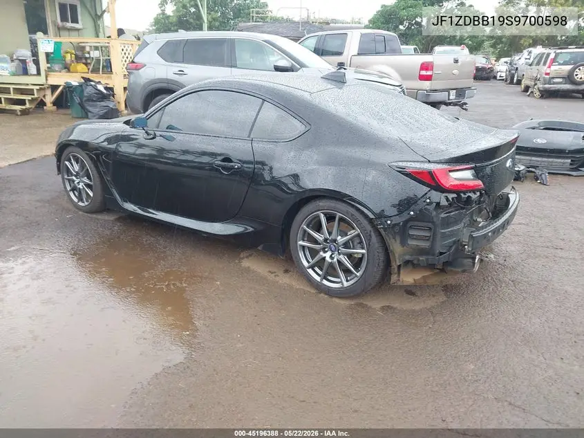 2025 Subaru Brz Premium VIN: JF1ZDBB19S9700598 Lot: 45196388