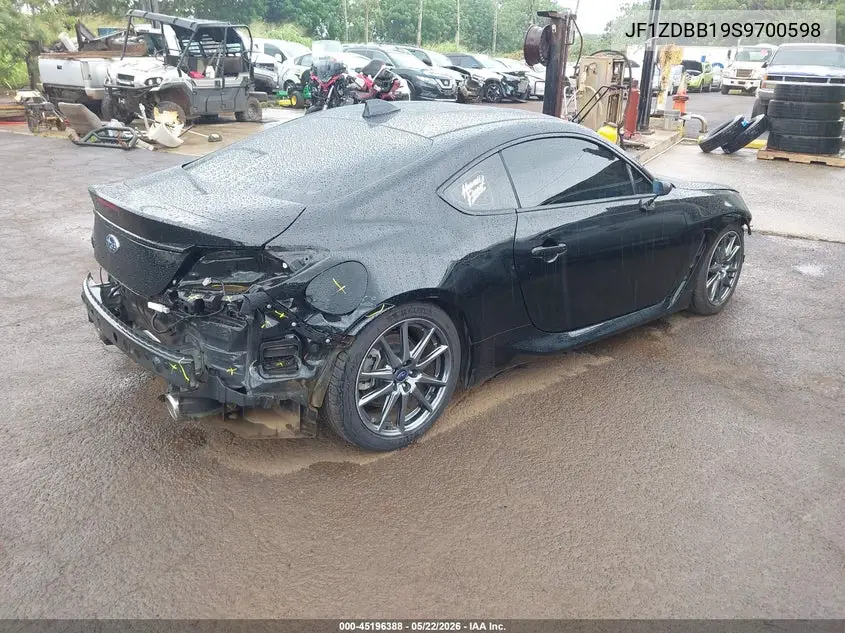 2025 Subaru Brz Premium VIN: JF1ZDBB19S9700598 Lot: 45196388