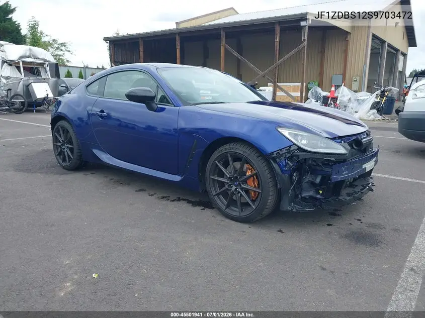 2025 Subaru Brz Ts VIN: JF1ZDBS12S9703472 Lot: 45501941