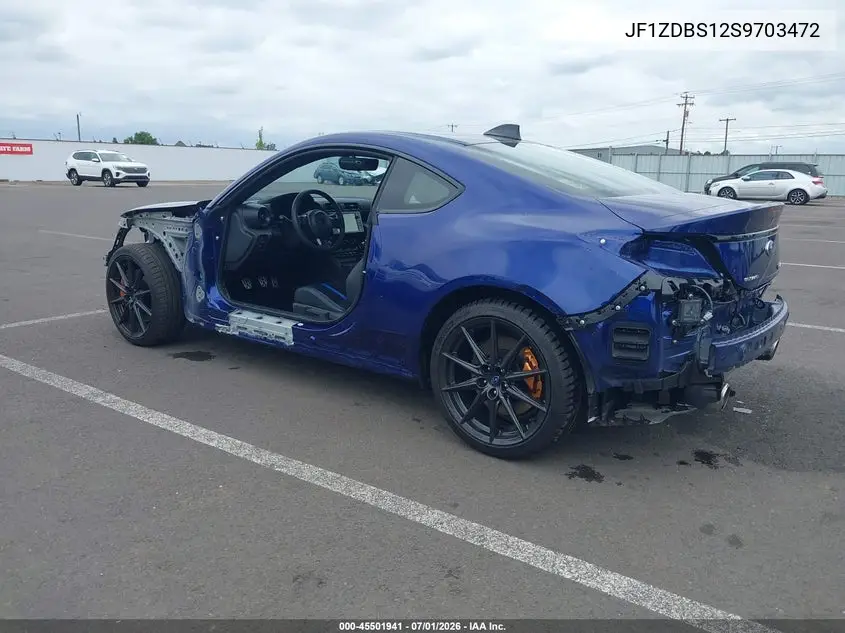 2025 Subaru Brz Ts VIN: JF1ZDBS12S9703472 Lot: 45501941