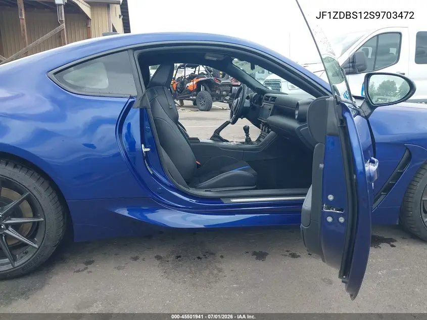 2025 Subaru Brz Ts VIN: JF1ZDBS12S9703472 Lot: 45501941