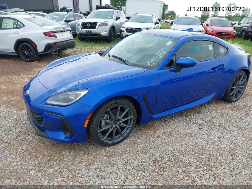 2026 Subaru Brz Limited VIN: JF1ZDBE16T9700720 Lot: 45325008