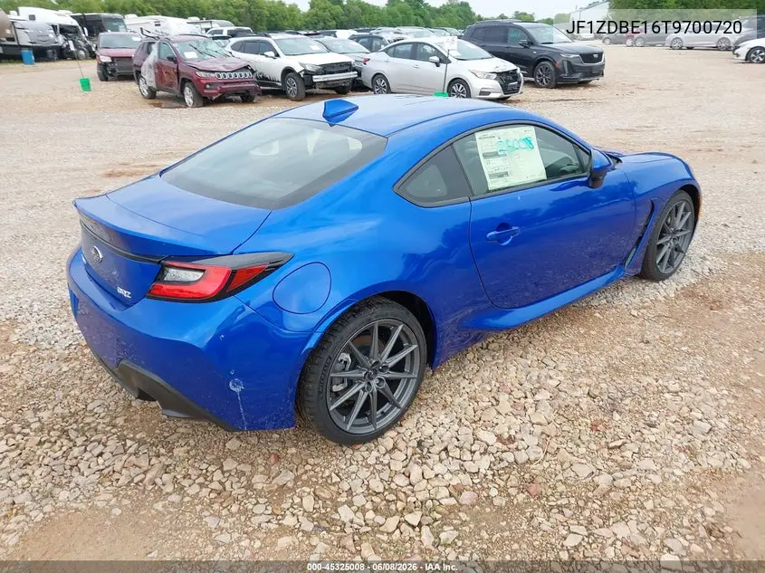 2026 Subaru Brz Limited VIN: JF1ZDBE16T9700720 Lot: 45325008
