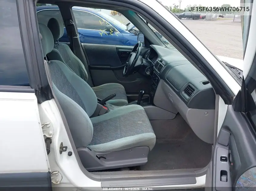 1998 Subaru Forester L VIN: JF1SF6356WH706715 Lot: 45345374