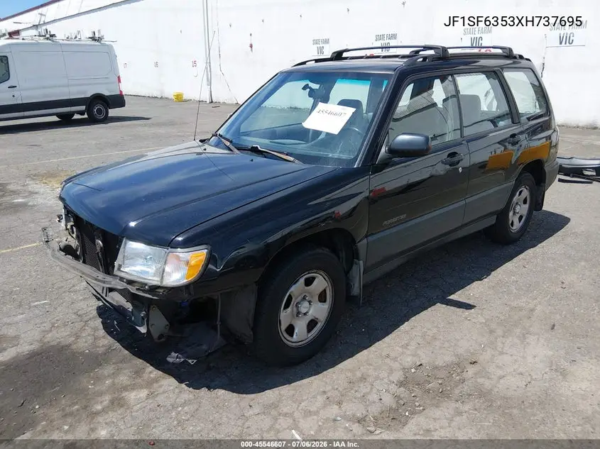 1999 Subaru Forester L VIN: JF1SF6353XH737695 Lot: 45546607