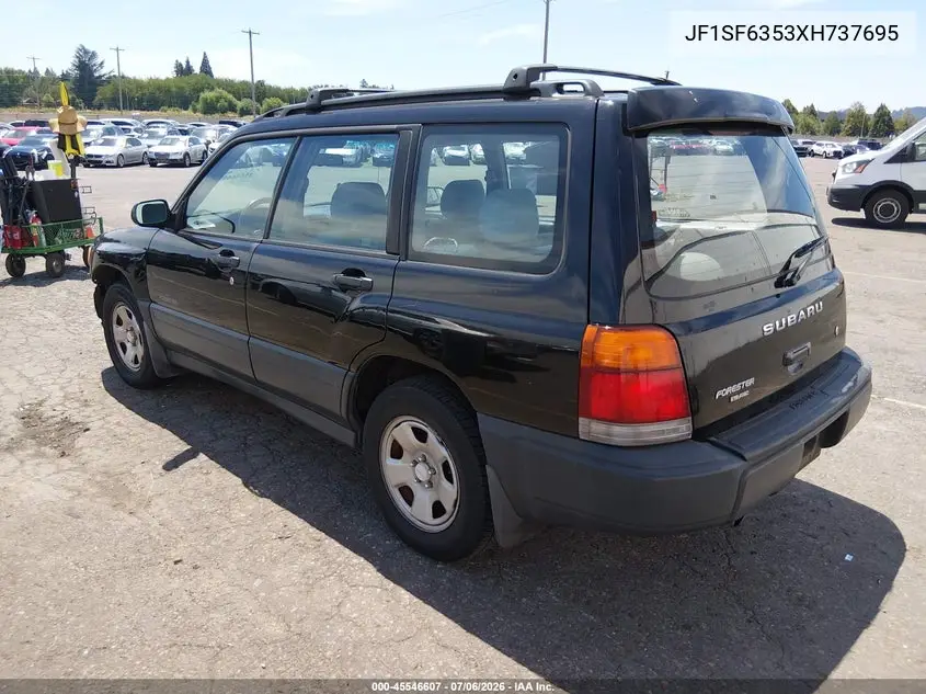 1999 Subaru Forester L VIN: JF1SF6353XH737695 Lot: 45546607
