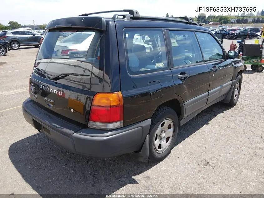 1999 Subaru Forester L VIN: JF1SF6353XH737695 Lot: 45546607