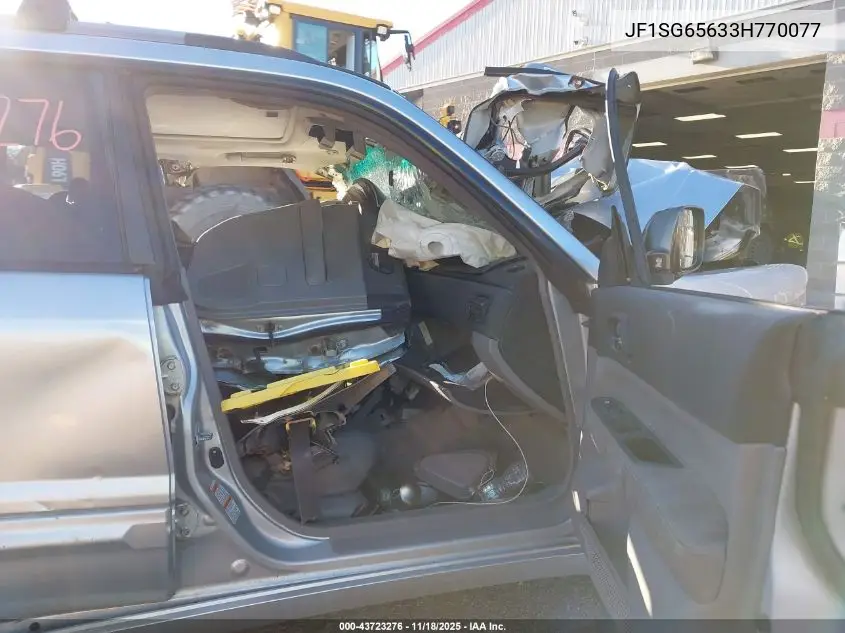JF1SG65633H770077 2003 Subaru Forester Xs